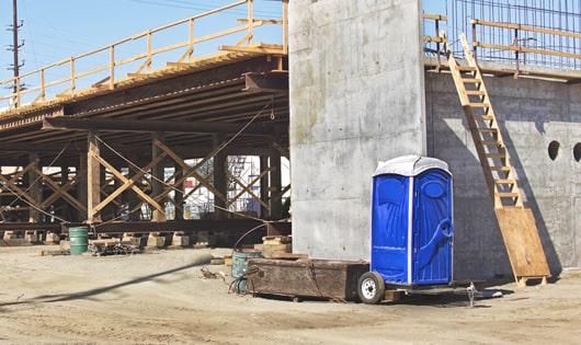 well-maintained portable restrooms, a must-have for any busy work site